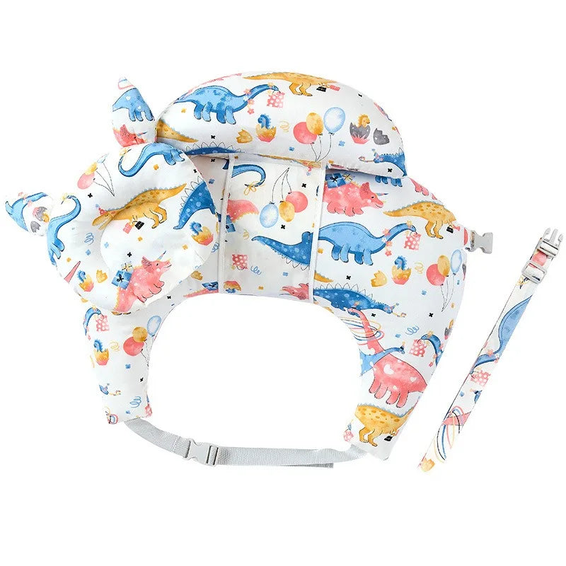 Travesseiro multifuncional para a amamentação com apoio da cintura