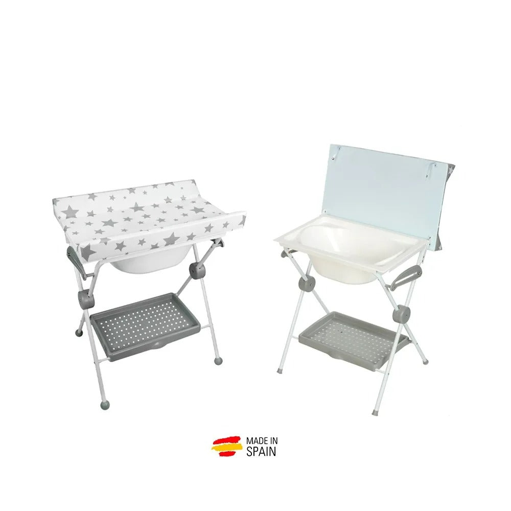 Banheira com Trocador para Bebê