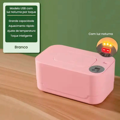 Aquecedor Inteligente de Toalhitas Húmidas