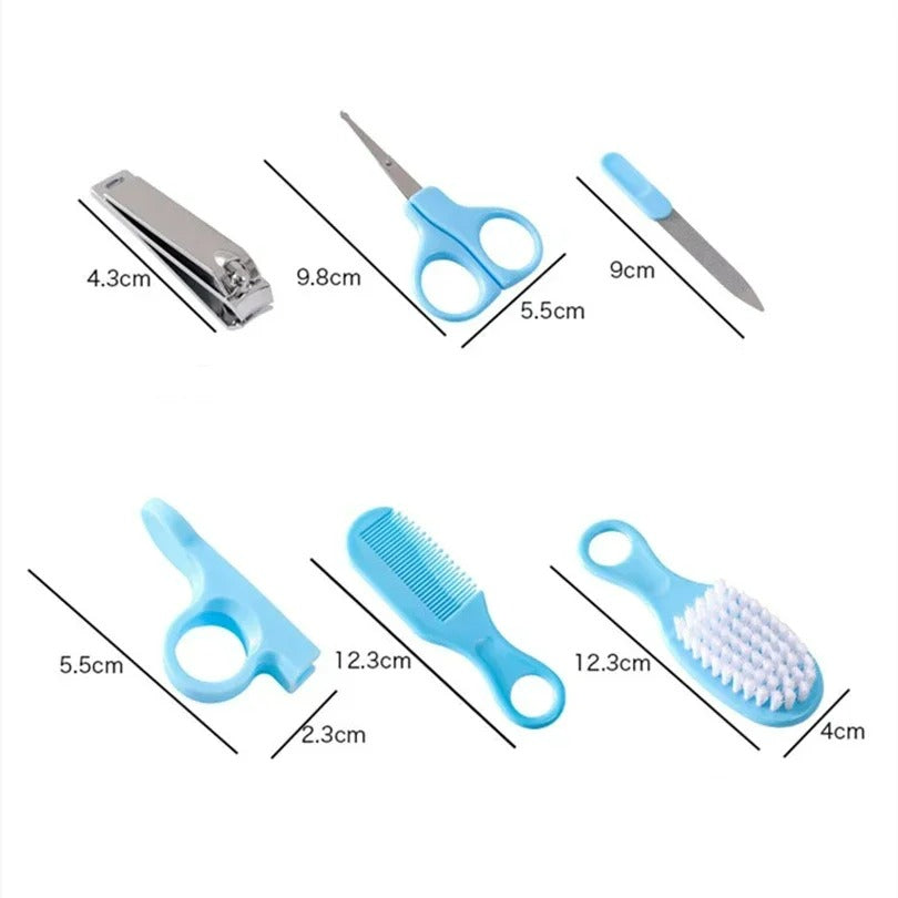 Kit De Higiene 1, Pente De Cabelo, Aparador De Unhas, Tesoura