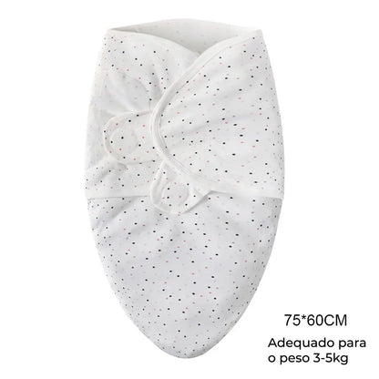 Swaddle (Saco de Dormir para Bebé) com chapéu